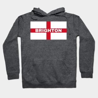 Brighton City in English Flag Hoodie